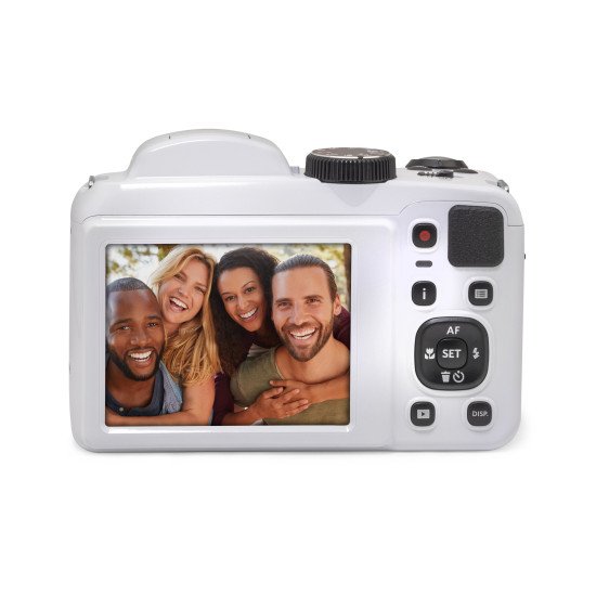 Kodak PIXPRO AZ255 1/2.3" Appareil-photo compact 16,35 MP BSI CMOS 4608 x 3456 pixels Blanc