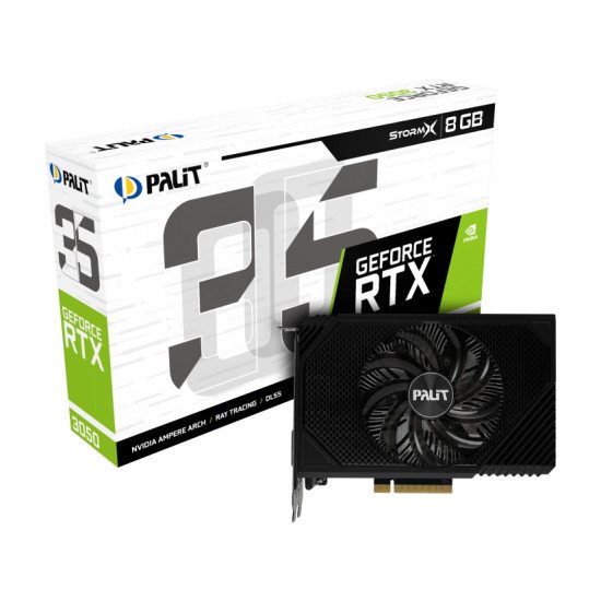 Palit GeForce RTX 3050 StormX NVIDIA 8 Go GDDR6