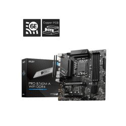 MSI PRO B760M-A WIFI DDR4 carte mère Intel B760 LGA 1700 micro ATX