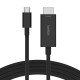 Belkin AVC012bt2MBK 2 m USB Type-C HDMI Noir