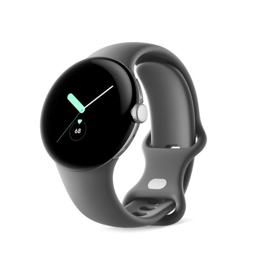 Google Pixel Watch AMOLED 41 mm Argent GPS (satellite)