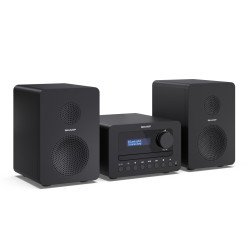 Sharp TOKYO DAB+ HI-FI Micro System Système micro audio domestique 40 W Noir Sharp TOKYO DAB+ HI-FI Micro System Système micro audio domestique 40 W Noir