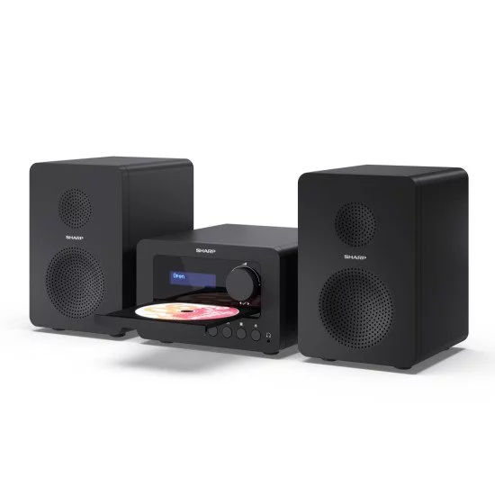 Sharp TOKYO DAB+ HI-FI Micro System Système micro audio domestique 40 W Noir Sharp TOKYO DAB+ HI-FI Micro System Système micro audio domestique 40 W Noir
