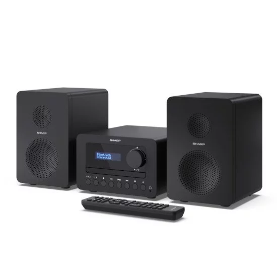 Sharp TOKYO DAB+ HI-FI Micro System Système micro audio domestique 40 W Noir Sharp TOKYO DAB+ HI-FI Micro System Système micro audio domestique 40 W Noir