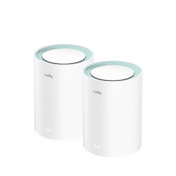 Cudy M1300 2-PACK système Wi-Fi maillé Bi-bande (2,4 GHz / 5 GHz) Wi-Fi 5 (802.11ac) Blanc 1 Interne