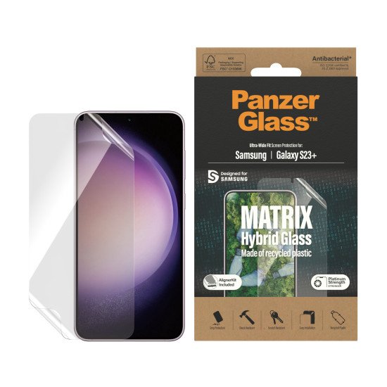 PanzerGlass Samsung Galaxy S+ 2023 UWF PET AB wA Protection d'écran transparent 1 pièce(s)