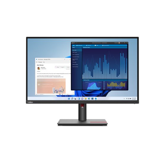 Lenovo ThinkVision T27p-30 68,6 cm (27") 3840 x 2160 pixels 4K Ultra HD LED Noir