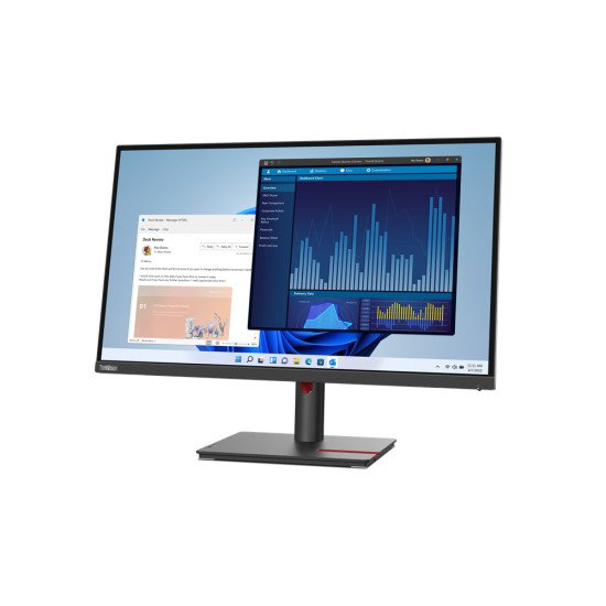 Lenovo ThinkVision T27p-30 68,6 cm (27") 3840 x 2160 pixels 4K Ultra HD LED Noir