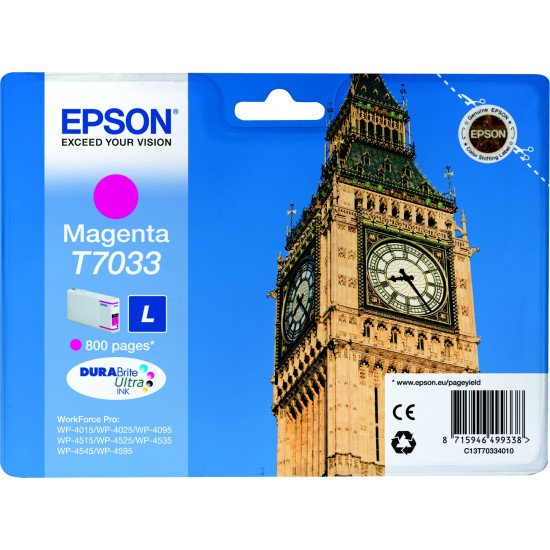 Epson T7033 L Cartouche encre Magenta