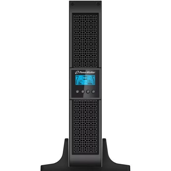PowerWalker VFI 1000RT LCD Double-conversion (en ligne) 1 kVA 900 W 8 sortie(s) CA PowerWalker VFI 1000RT LCD Double-conversion (en ligne) 1 kVA 900 W 8 sortie(s) CA