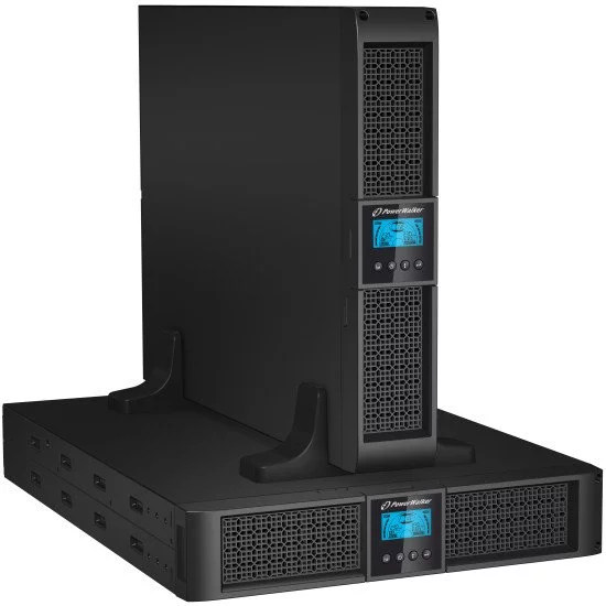 PowerWalker VFI 1000RT LCD Double-conversion (en ligne) 1 kVA 900 W 8 sortie(s) CA PowerWalker VFI 1000RT LCD Double-conversion (en ligne) 1 kVA 900 W 8 sortie(s) CA