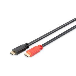 Digitus 30m HDMI AM/AM câble HDMI HDMI Type A (Standard) Noir Digitus 30m HDMI AM/AM câble HDMI HDMI Type A (Standard) Noir