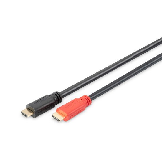 Digitus 30m HDMI AM/AM câble HDMI HDMI Type A (Standard) Noir