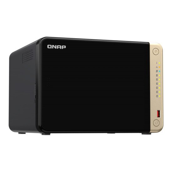 QNAP TS-664 NAS Tower Ethernet/LAN Noir N5095