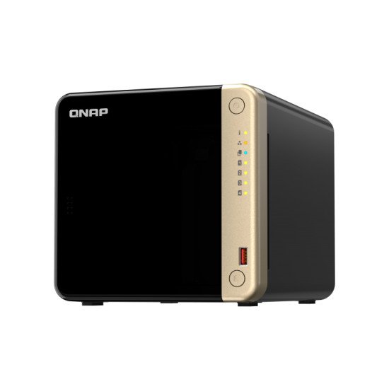 QNAP TS-464 NAS Tower Ethernet/LAN Noir N5095