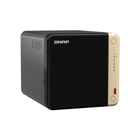 QNAP TS-464 NAS Tower Ethernet/LAN Noir N5095