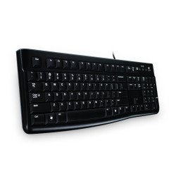 Logitech K120 clavier USB QWERTZ LUX Noir