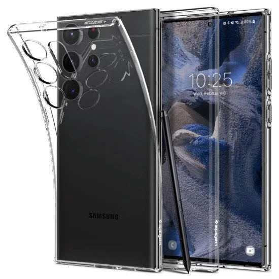 Spigen Liquid Crystal coque de protection pour téléphones portables 17,3 cm (6.8") Housse Transparent