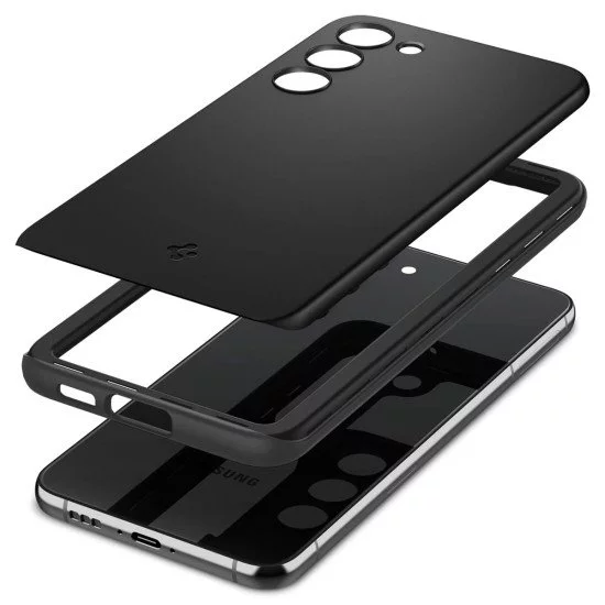 Spigen Thin Fit coque de protection pour téléphones portables 15,5 cm (6.1") Housse Noir Spigen Thin Fit coque de protection pour téléphones portables 15,5 cm (6.1") Housse Noir