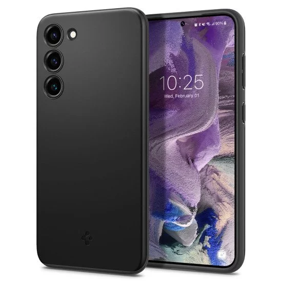 Spigen Thin Fit coque de protection pour téléphones portables 15,5 cm (6.1") Housse Noir Spigen Thin Fit coque de protection pour téléphones portables 15,5 cm (6.1") Housse Noir