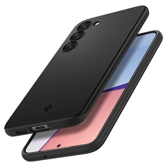 Spigen Thin Fit coque de protection pour téléphones portables 15,5 cm (6.1") Housse Noir Spigen Thin Fit coque de protection pour téléphones portables 15,5 cm (6.1") Housse Noir