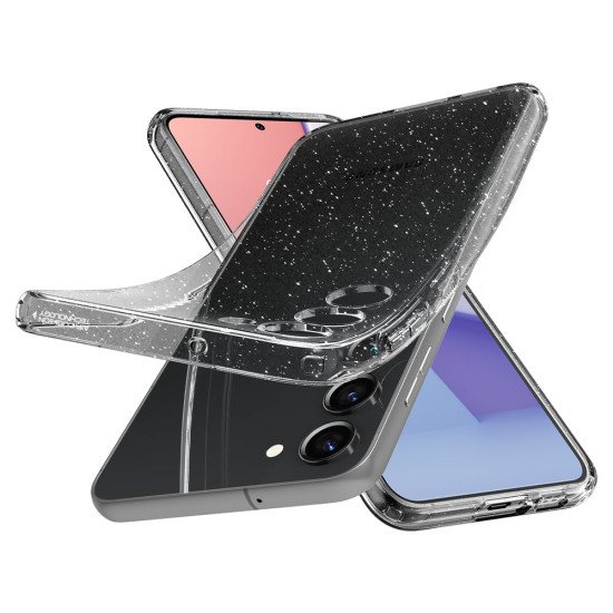 Spigen Liquid Crystal Glitter coque de protection pour téléphones portables 15,5 cm (6.1") Housse Transparent