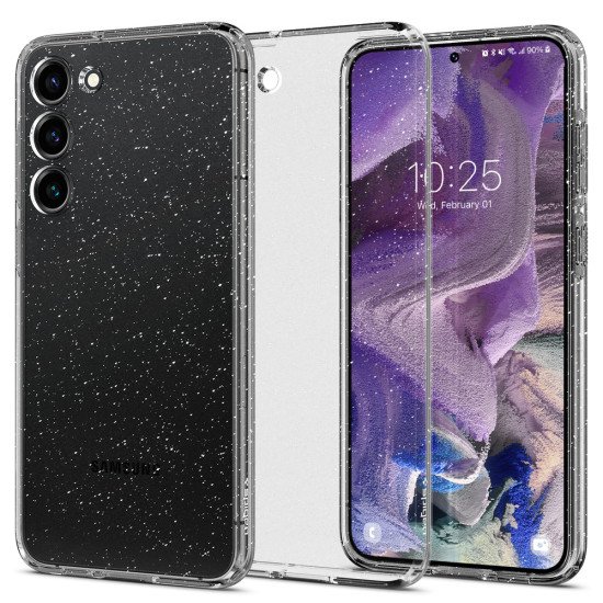 Spigen Liquid Crystal Glitter coque de protection pour téléphones portables 15,5 cm (6.1") Housse Transparent