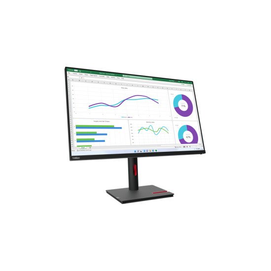 Lenovo ThinkVision T32p-30 80 cm (31.5") 3840 x 2160 pixels 4K Ultra HD LED Noir