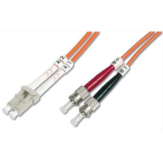 Digitus DK-2531-05 câble de fibre optique 5 m LC ST Orange