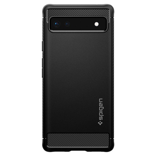 Spigen Rugged Armor coque de protection pour téléphones portables 15,6 cm (6.13") Housse Noir