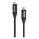 Port Designs 900057 câble USB USB 3.2 Gen 2x2 2 m USB C Noir