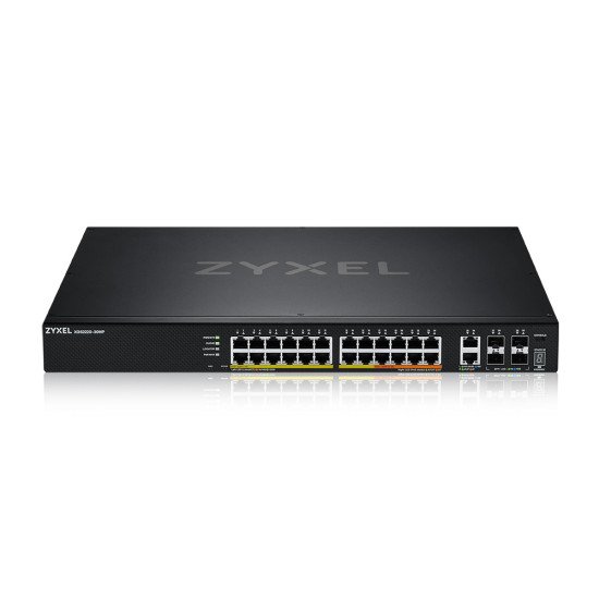 Zyxel XGS2220-30HP Géré L3 Gigabit Ethernet (10/100/1000) Connexion Ethernet, supportant l'alimentation via ce port (PoE)