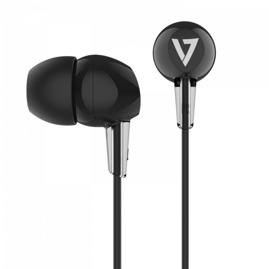 V7 HA200 écouteur/casque Écouteurs Avec fil Ecouteurs Musique Noir V7 HA200 écouteur/casque Écouteurs Avec fil Ecouteurs Musique Noir