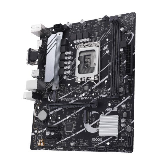 ASUS PRIME B760M-K D4 Intel B760 LGA 1700 micro ATX