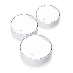 TP-Link DECO X50-PoE(3-PACK) Bi-bande (2,4 GHz / 5 GHz) Wi-Fi 6 (802.11ax) Blanc Interne TP-Link DECO X50-PoE(3-PACK) Bi-bande (2,4 GHz / 5 GHz) Wi-Fi 6 (802.11ax) Blanc Interne