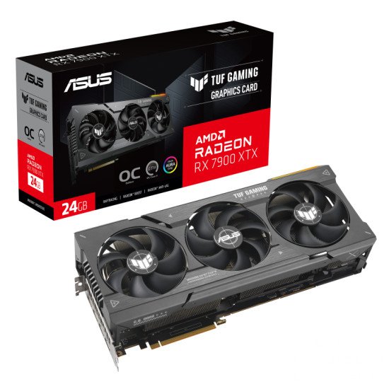 ASUS TUF Gaming TUF-RX7900XTX-O24G-GAMING AMD Radeon RX 7900 XTX 24 Go GDDR6