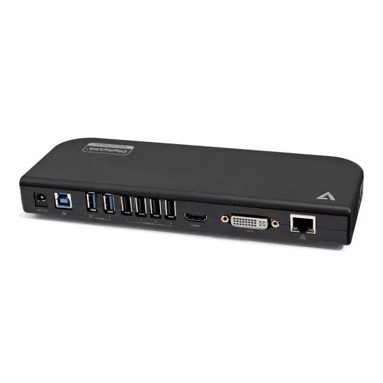 V7 UDDS2 Station d'accueil USB 2.0 Noir V7 UDDS2 Station d'accueil USB 2.0 Noir