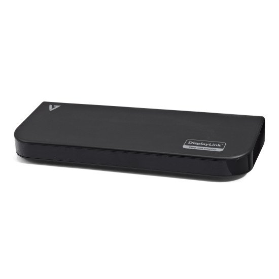 V7 UDDS2 Station d'accueil USB 2.0 Noir