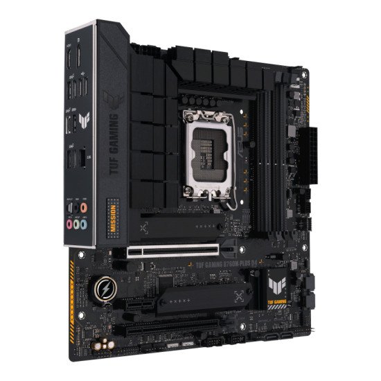 ASUS TUF GAMING B760M-PLUS D4 Intel B760 LGA 1700 micro ATX ASUS TUF GAMING B760M-PLUS D4 Intel B760 LGA 1700 micro ATX