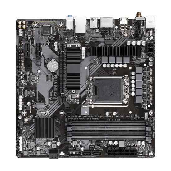 Gigabyte B760M DS3H AX DDR4 carte mère Intel B760 Express LGA 1700 micro ATX