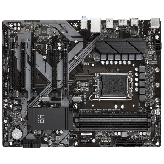 Gigabyte B760 DS3H DDR4 carte mère Intel B760 Express LGA 1700 ATX