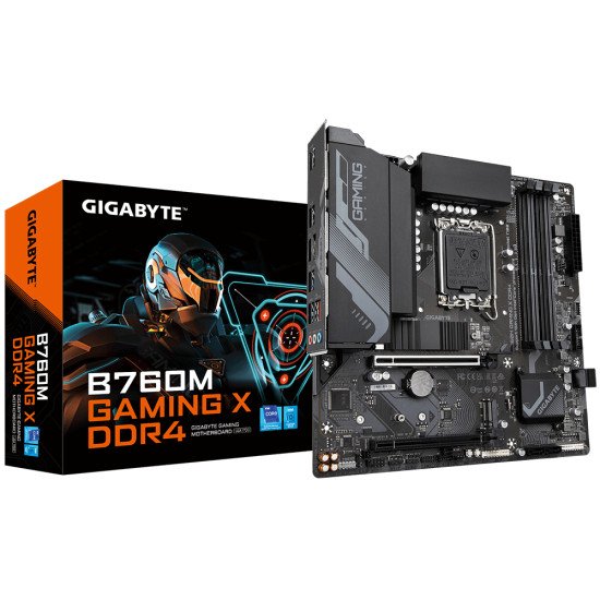 Gigabyte B760M GAMING X DDR4 carte mère Intel B760 LGA 1700 micro ATX