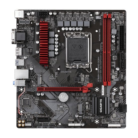 Gigabyte B760M GAMING DDR4 carte mère Intel B760 Express LGA 1700 micro ATX