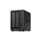 Synology DiskStation DS723+ serveur de stockage NAS Tower Ethernet/LAN Noir R1600