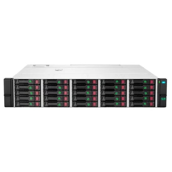 HPE Q1J10B boîtier de disques Rack (2 U) Noir, Argent HPE Q1J10B boîtier de disques Rack (2 U) Noir, Argent