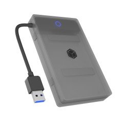 ICY BOX IB-AC603b-U3 Boîtier disque dur/SSD Anthracite, Noir 2.5" ICY BOX IB-AC603b-U3 Boîtier disque dur/SSD Anthracite, Noir 2.5"