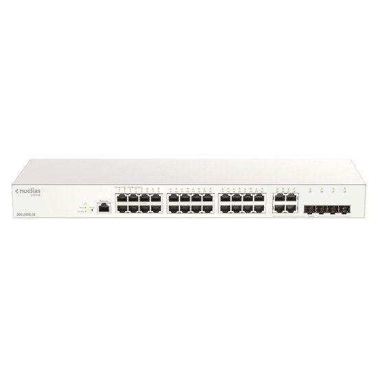 D-Link DBS-2000-28/E commutateur réseau Géré L2 Gigabit Ethernet (10/100/1000) Gris