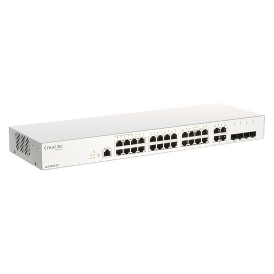 D-Link DBS-2000-28/E commutateur réseau Géré L2 Gigabit Ethernet (10/100/1000) Gris