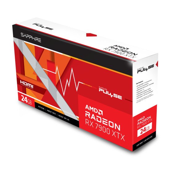 Sapphire PULSE Radeon RX 7900 XTX AMD 24 Go GDDR6