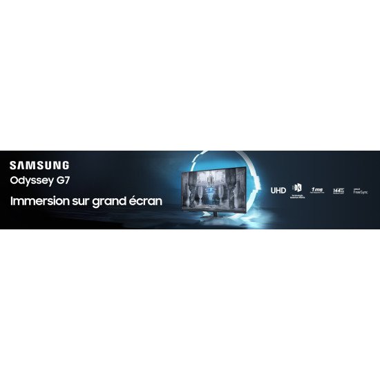 Samsung Odyssey Neo G7 109,2 cm (43") 3840 x 2160 pixels 4K Ultra HD LED Blanc